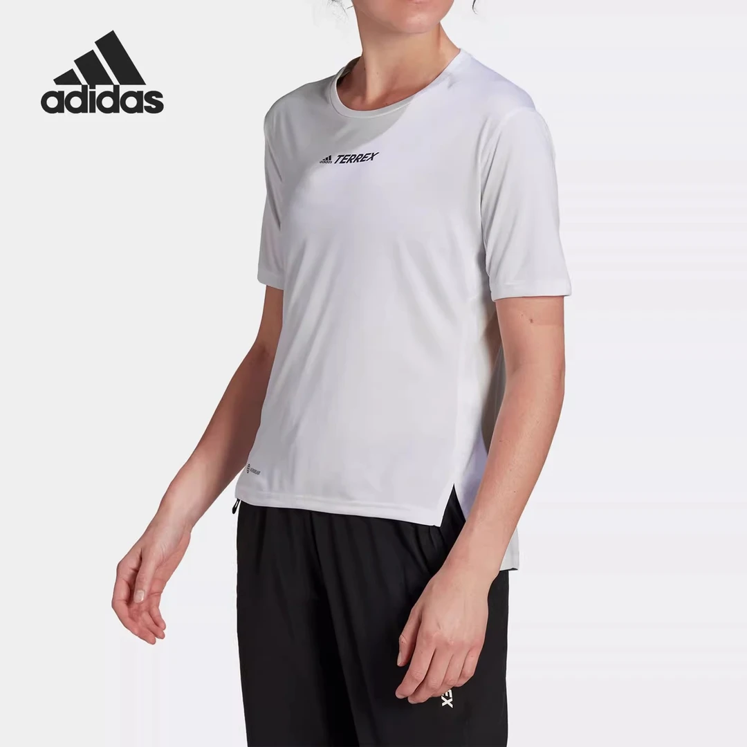 Adidas/阿迪达斯~~正品TERREX 夏季女子户外运动短袖T恤H53387