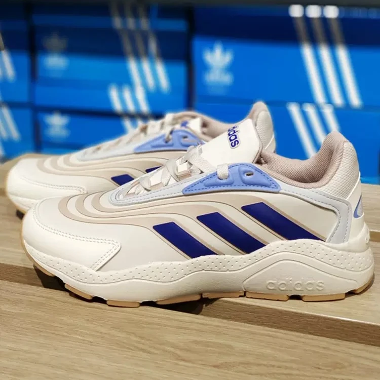 Adidas阿迪达斯男女2024新款轻便复古缓震低帮运动休闲鞋HQ4611