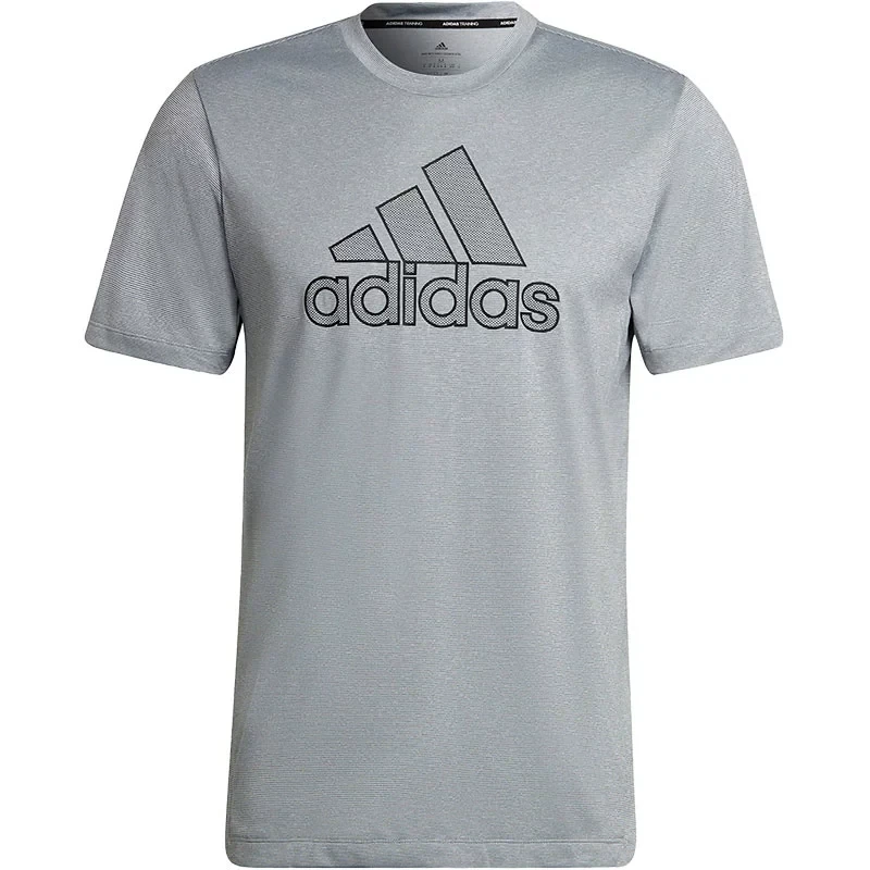 Adidas/阿迪达斯~~官方正品夏季新款健身男子运动短袖T恤 HB9194