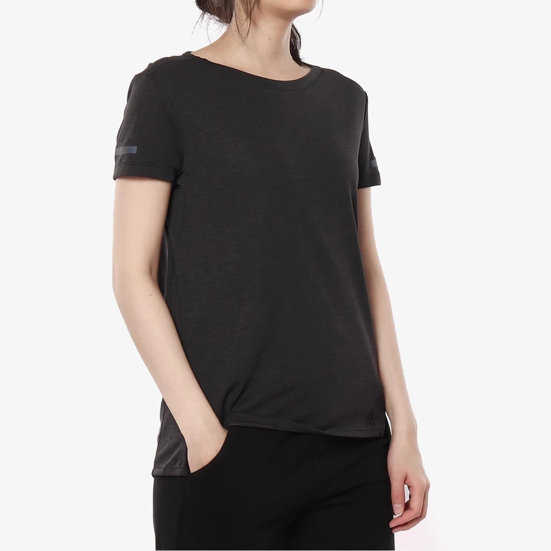 Adidas/阿迪达斯~~正品女新款跑步圆领休闲运动服短袖T恤EI6380