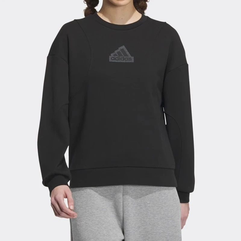 adidas阿迪达斯官方旗舰轻运动女装运动圆领套头衫卫衣IP7070