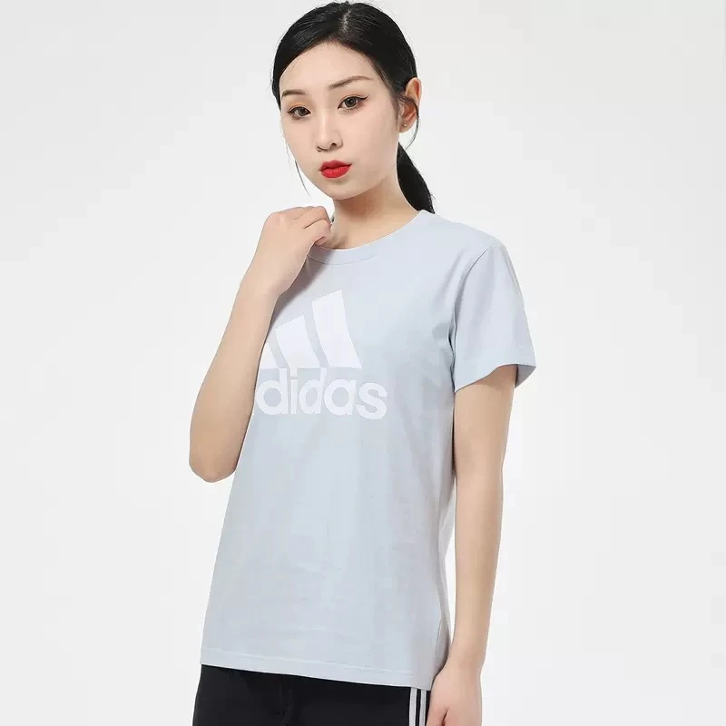 Adidas/阿迪达斯正品年新款女子夏季舒适短袖圆领运动T恤  GV4029