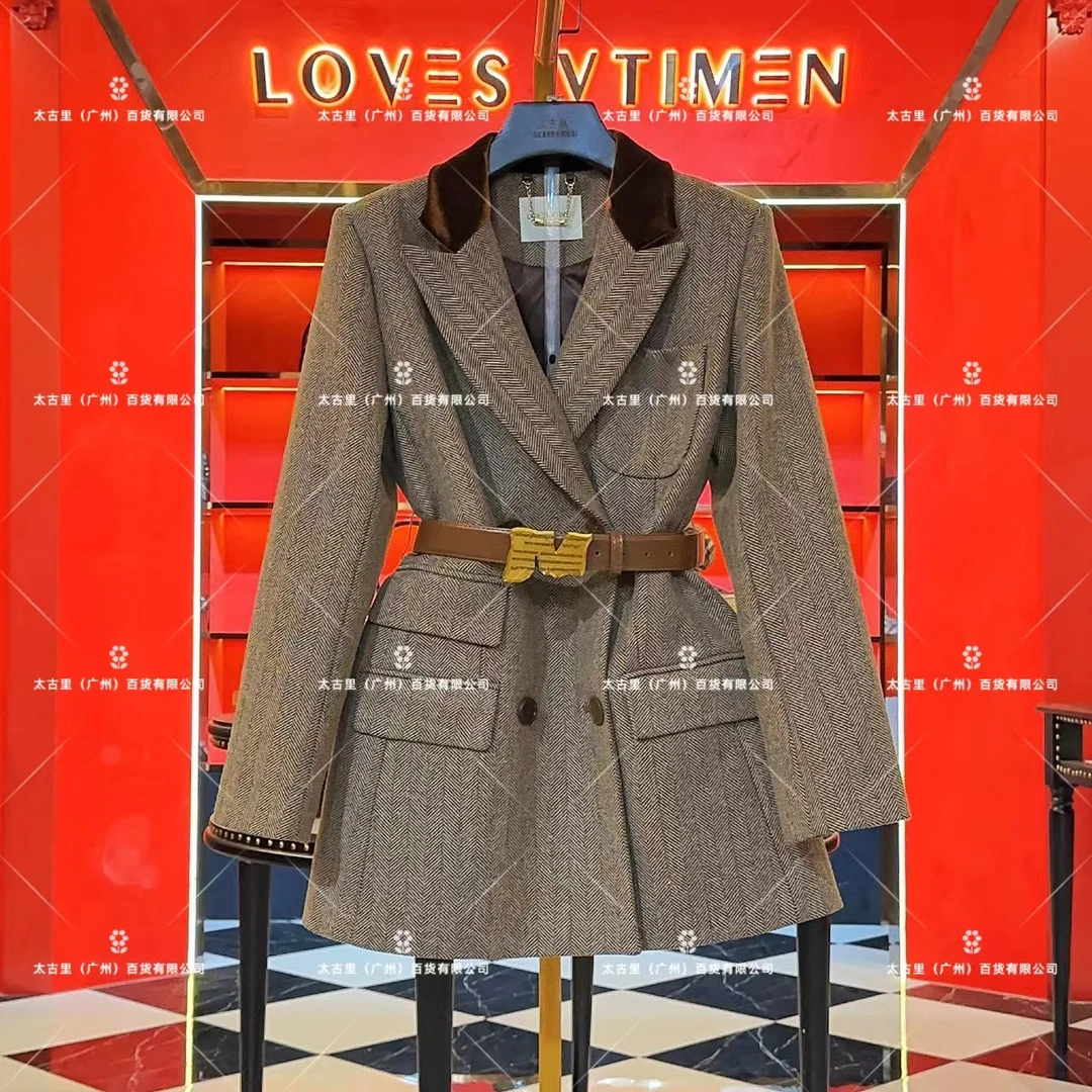 秋冬限定款丨设计师款法式高级感时尚西装外套LOVES-A315