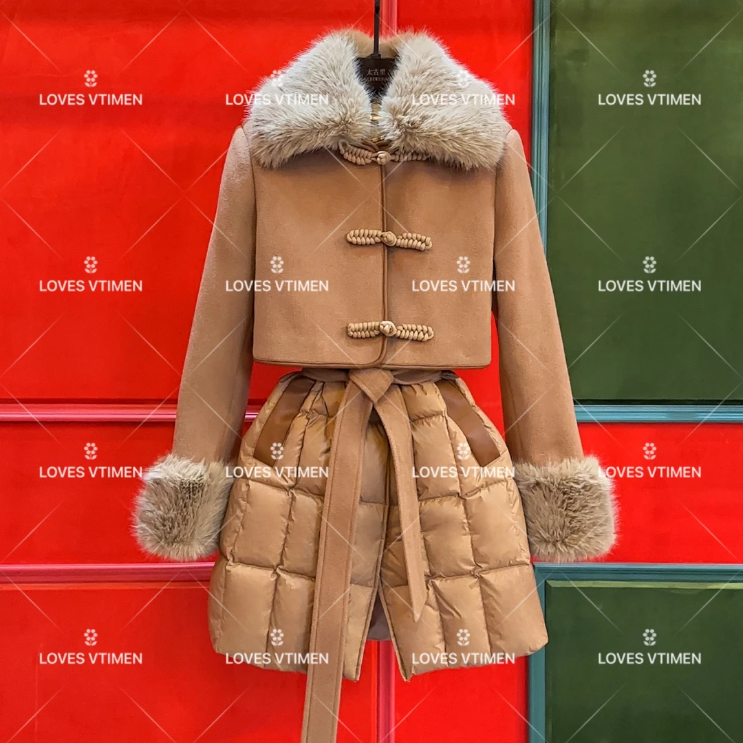 秋冬上新丨时髦软软糯糯时尚潮流百搭轻奢两件套LOVES-A389