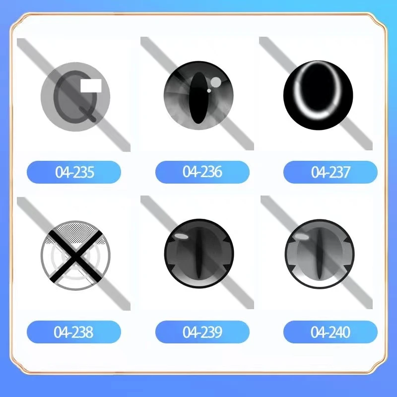 KIG系兽装眼睛定制异瞳眼睛材料 打印眼镜片打印防尘网眼镜兽瞳