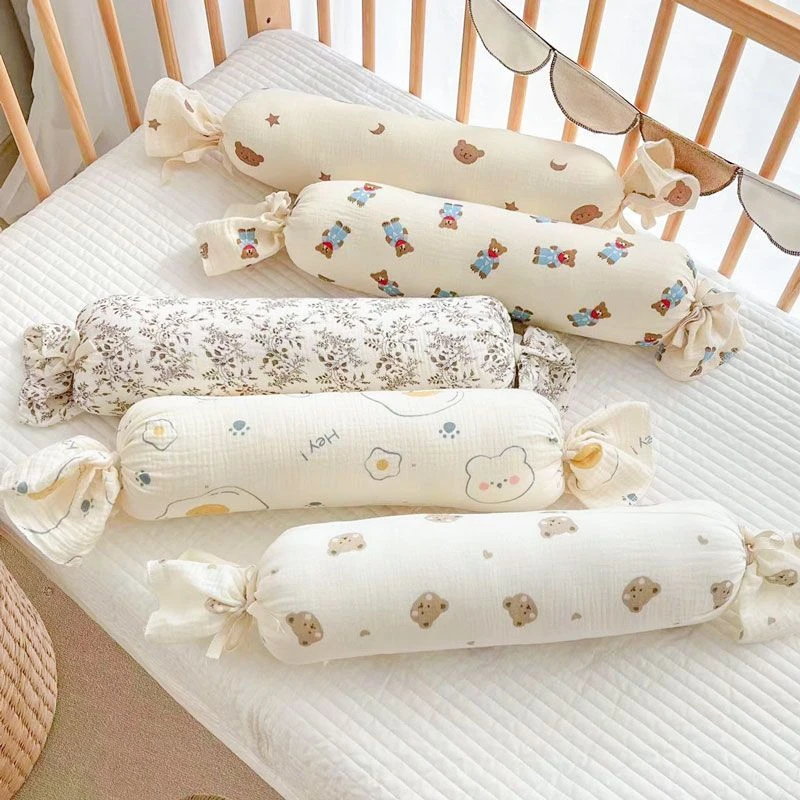 ins韩系糖果枕圆柱长条形枕头婴儿安抚侧身睡枕宝宝抱枕婴儿挡枕