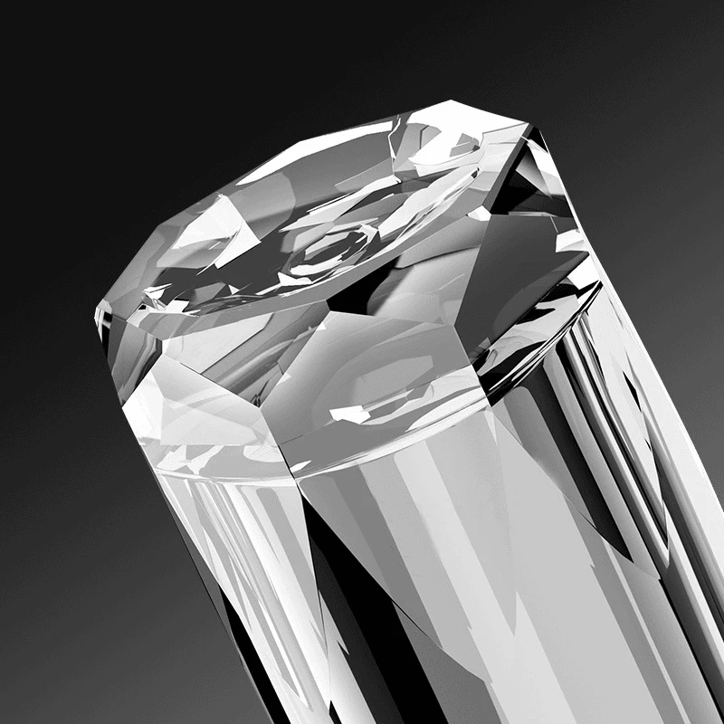 大容量喝水杯双层玻璃杯加厚隔热泡茶杯便携高档男士礼品水晶杯子