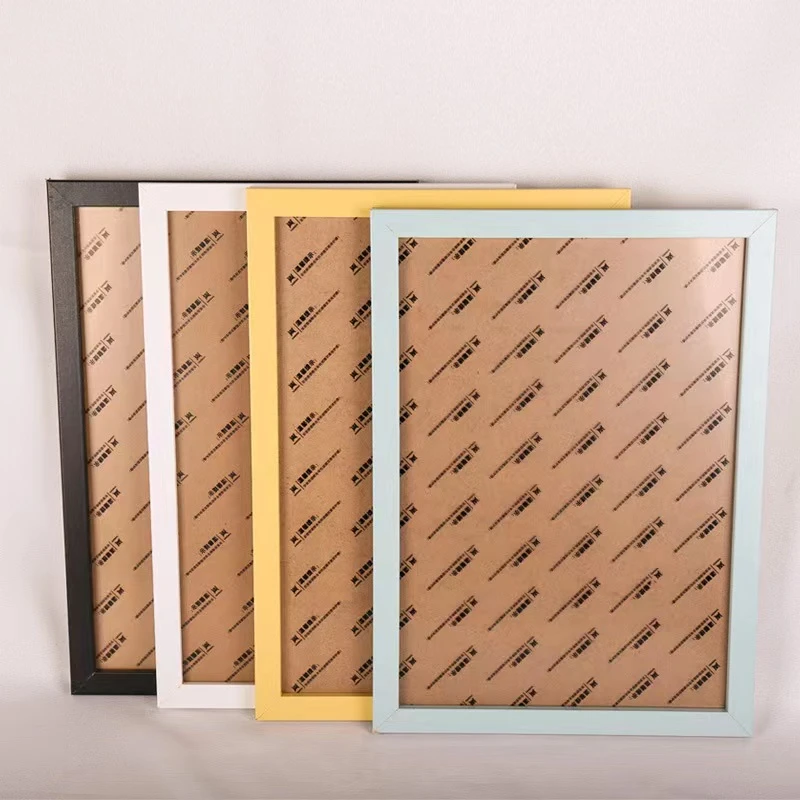 实木装裱框相框加厚挂墙拼图照片简约装画框广告框海报框