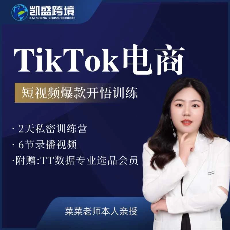 TikTok电商爆款短视频开悟开悟训练课