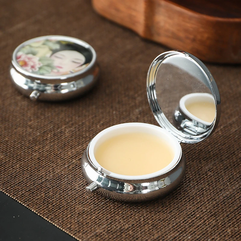 【新疆西藏包邮】鹅梨帐中香镜子款固体香膏古风工艺香薰持久留香