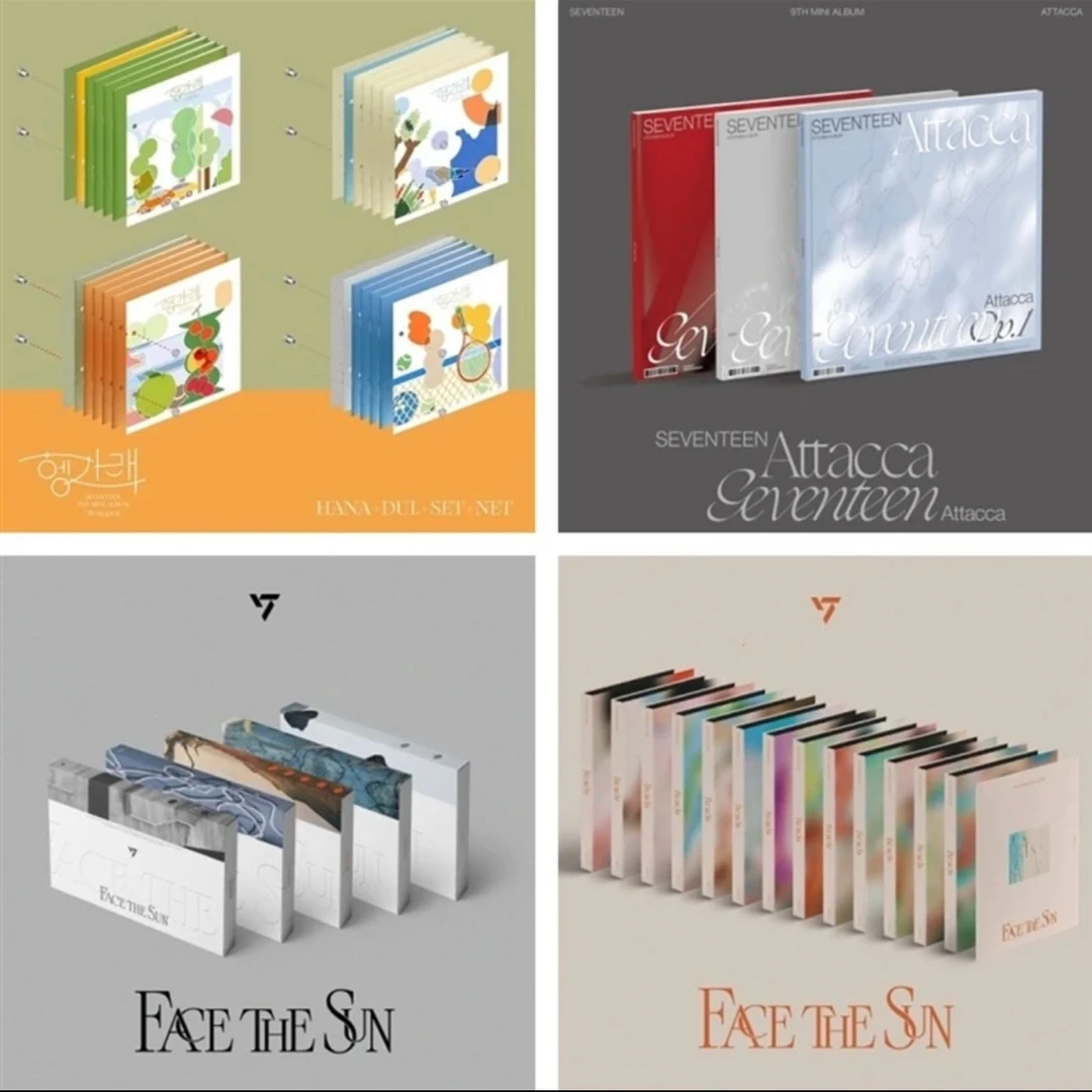 【活动】SEVENTEEN正规四 mini7 mini8 mini9 旧专特价专辑合集
