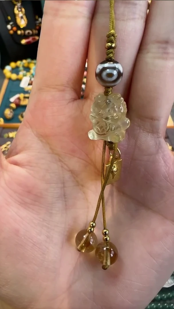 【闪购商品】玛瑙挂件银S925镶嵌DIY