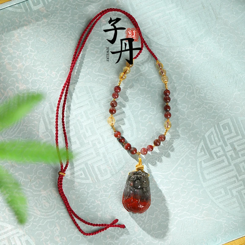 【雯雯】18K极光龙龟吊坠  W1-167 B4-365 春日珠宝