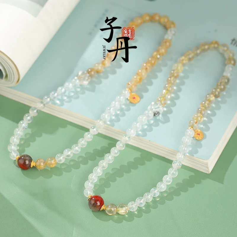 【诗语】蓝针DIY双圈手串（多样性发/发一条）T1-106 C4-220