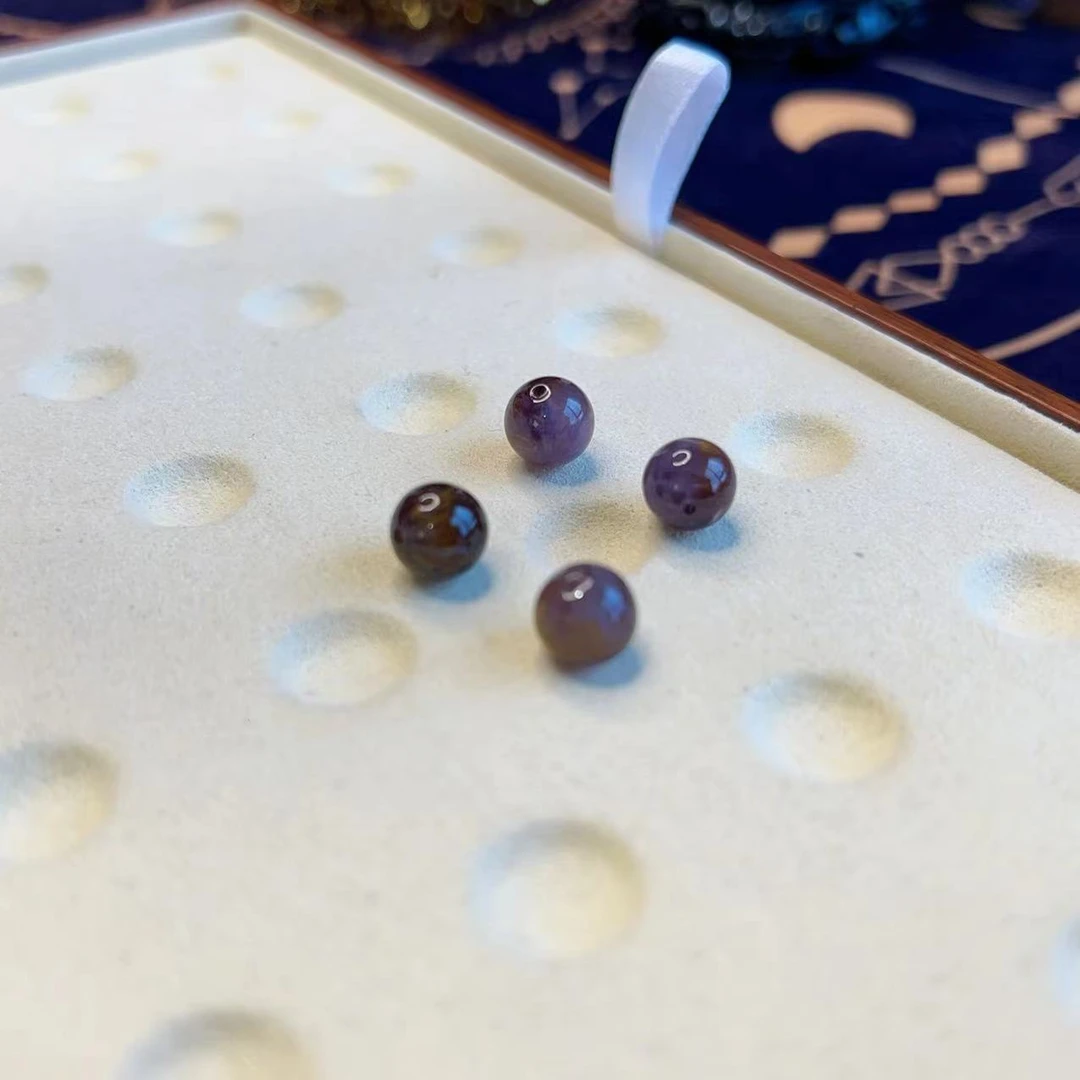 【诗语】紫钛单珠8mm摆件（多样性发/发一个）QT-072 C5-213