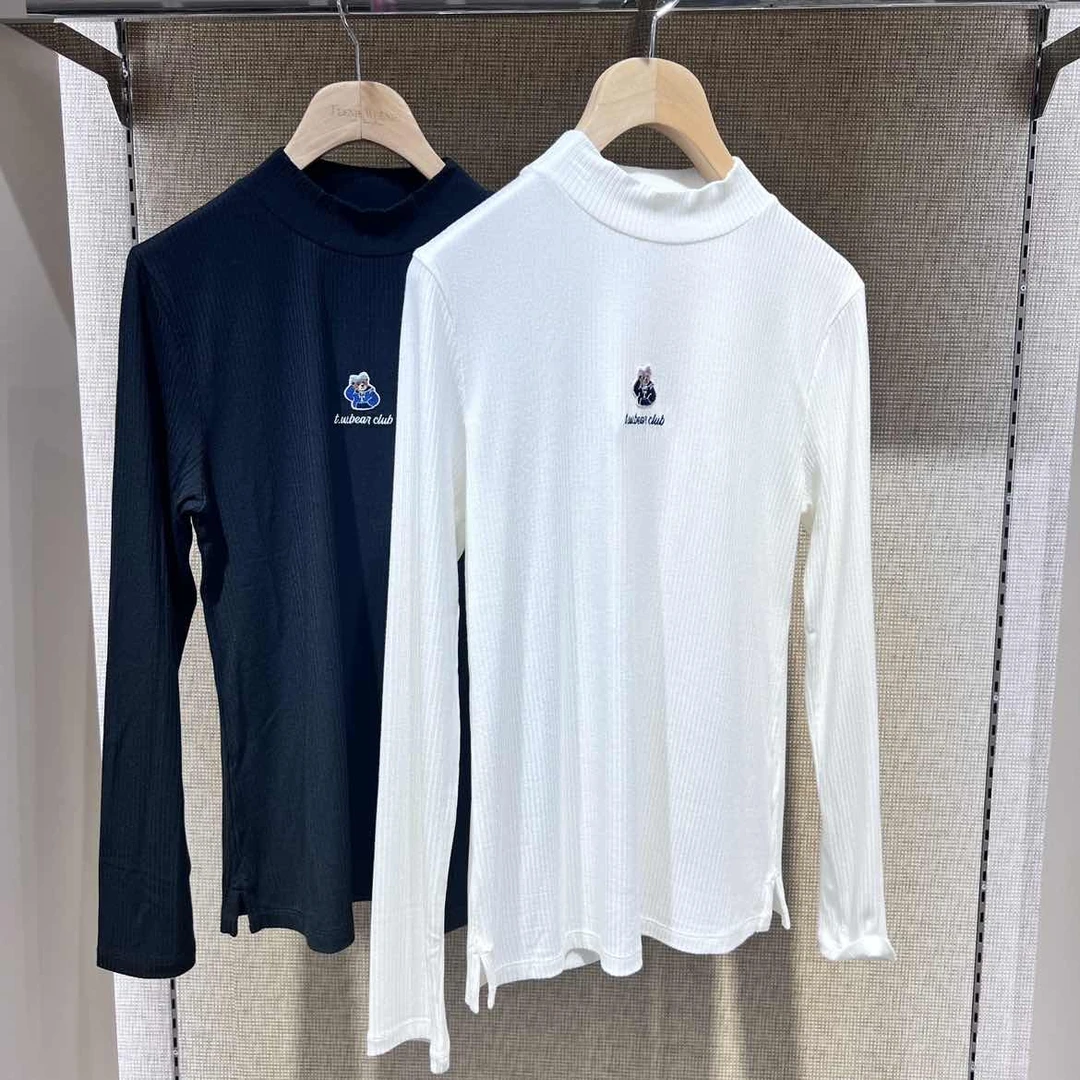 【女装优选WL】TEENIE WEENIE小熊女装半高领长袖T恤TTLA24O904Z