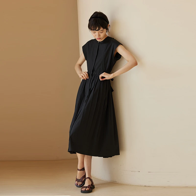 【女装优选】哈齿小姐气质黑色连衣裙20ZZ2403031L