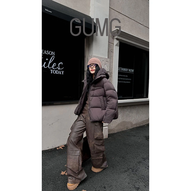 【女装优选FY】GUMG-连帽云朵羽绒服GM10172