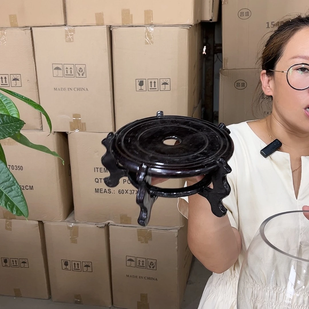 玻璃20CM（含）-50CM（不含）30炮弹的底座 无瓶子