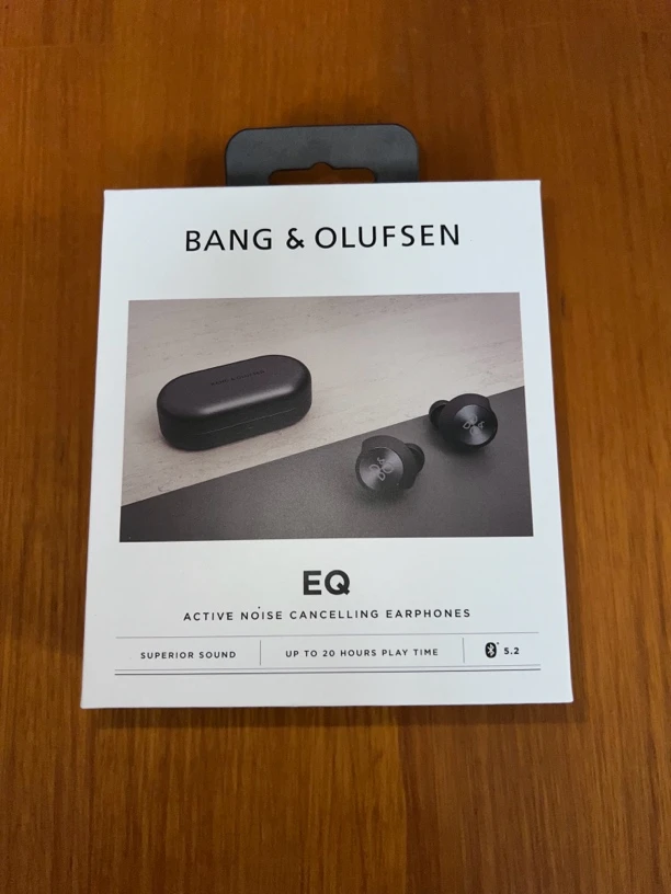 准新品 BangOlufsen EQ 主动降噪真无线蓝牙耳机 炭黑色通用经典