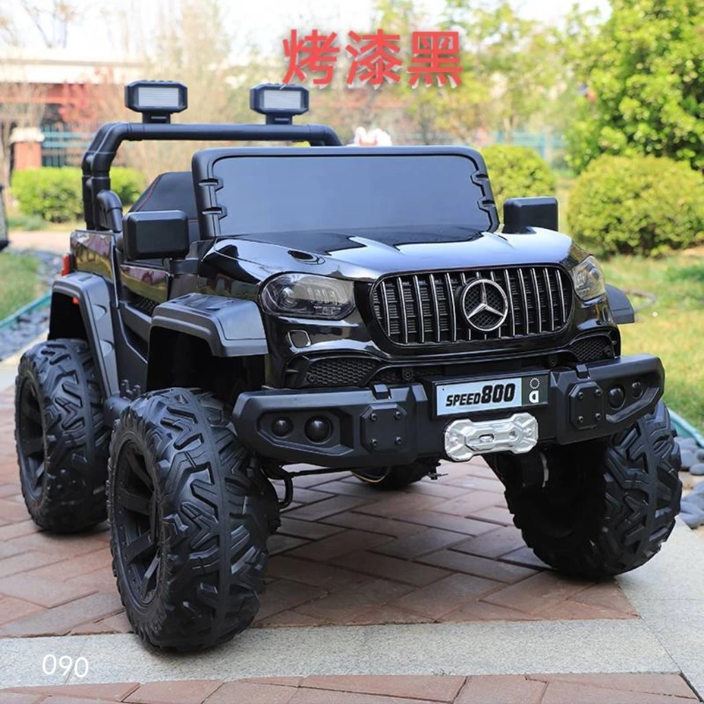 奔驰越野车仿真外观儿童电动汽车可坐人四驱越野车儿童四驱电动车