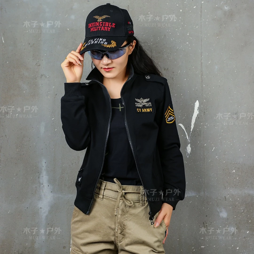 【木子户外】短款春秋卫衣情侣外套休闲立领长袖百搭款弹力款时尚