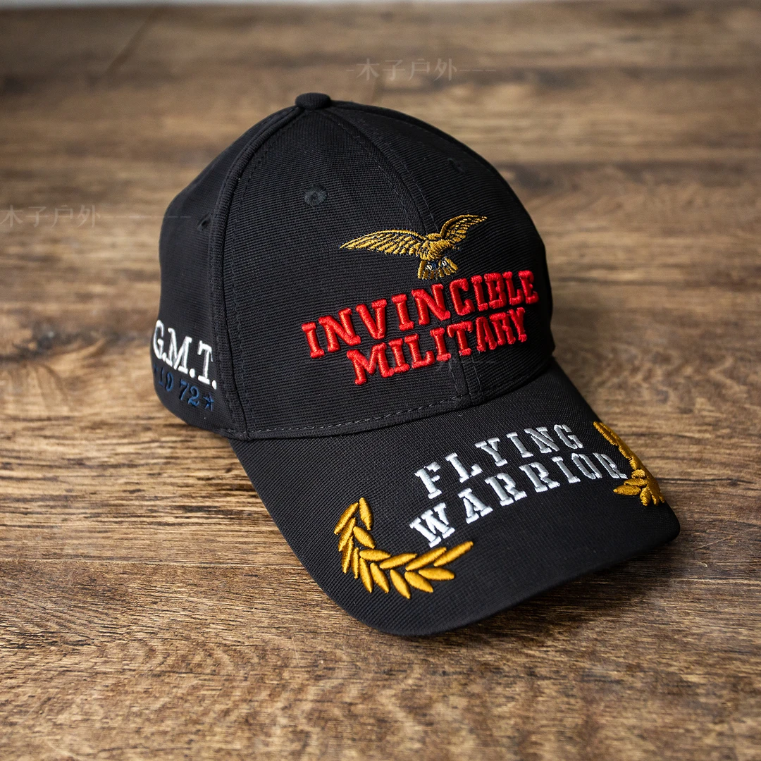 【木子户外】户外帽子棒球帽刺绣鸭舌帽休闲时尚休闲显脸小透气