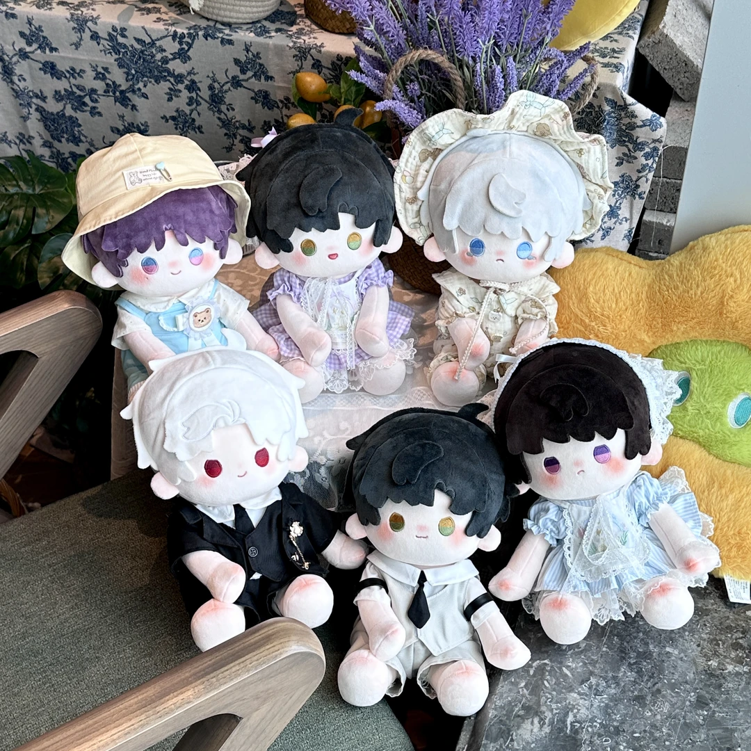 【娃衣】25cm棉花娃娃坐娃娃衣下午茶/春游背带/气球小狗/西装套装