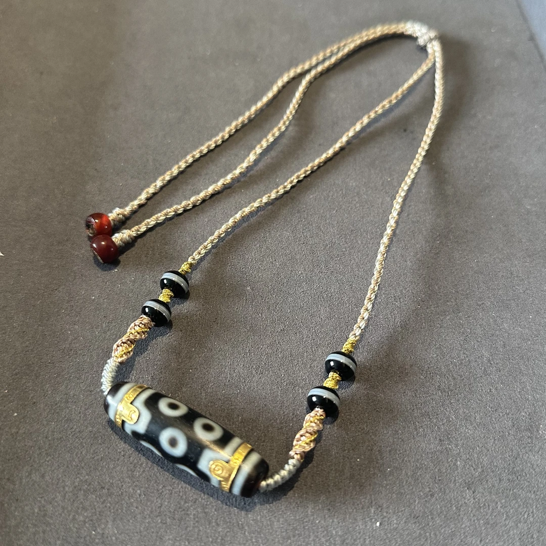 扶摇臻选|18K金镶聚缘七Y横款吊坠