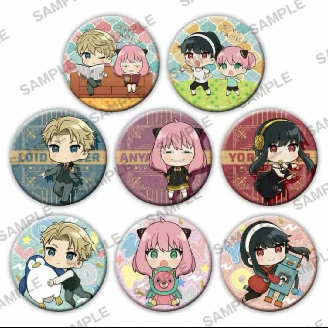 间谍过家家 阿尼亚第二弹徽章吧唧