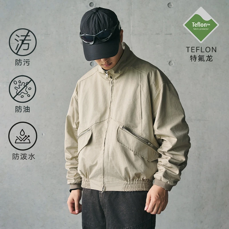 ENshadower隐蔽者Teflon三防立领夹克