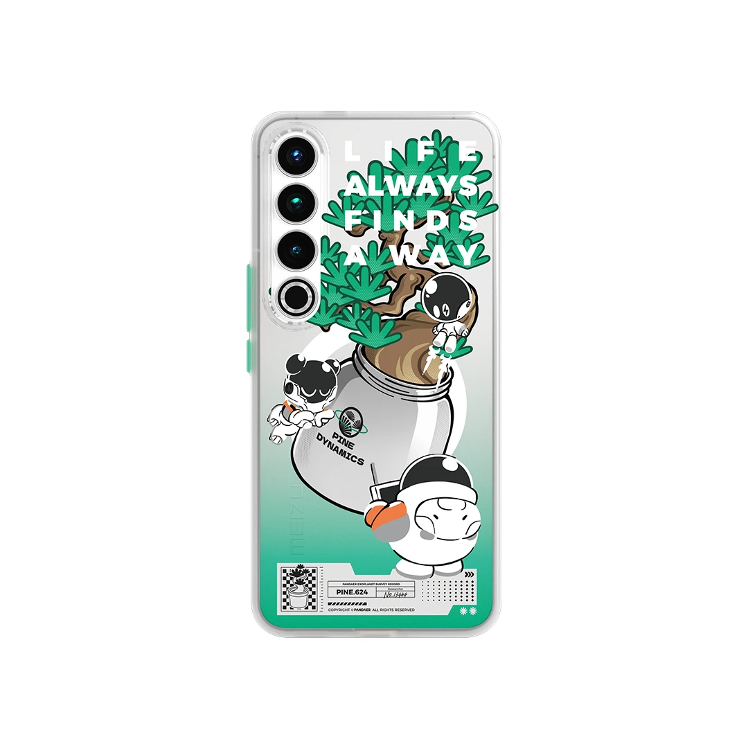 PANDAER 宇宙之树 妙磁抗菌壳适用于魅族20系列