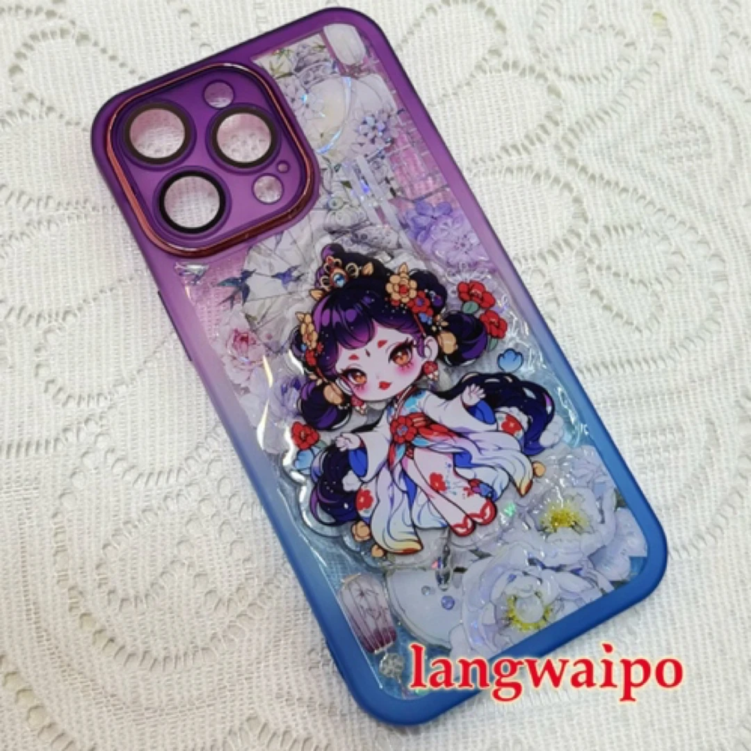 亚克力片片滴胶手机壳50