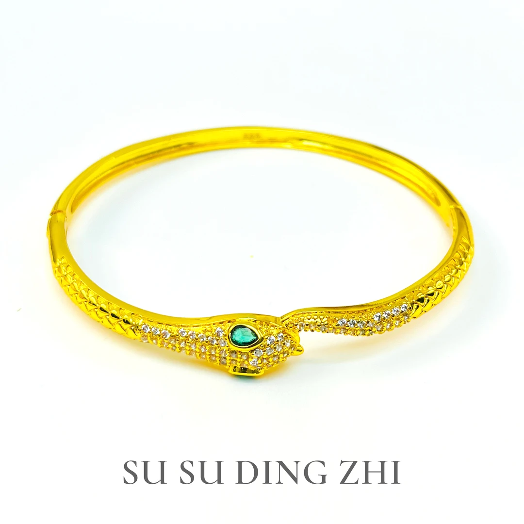 铜合金手镯 【苏苏手工定制】2025款灵蛇手镯