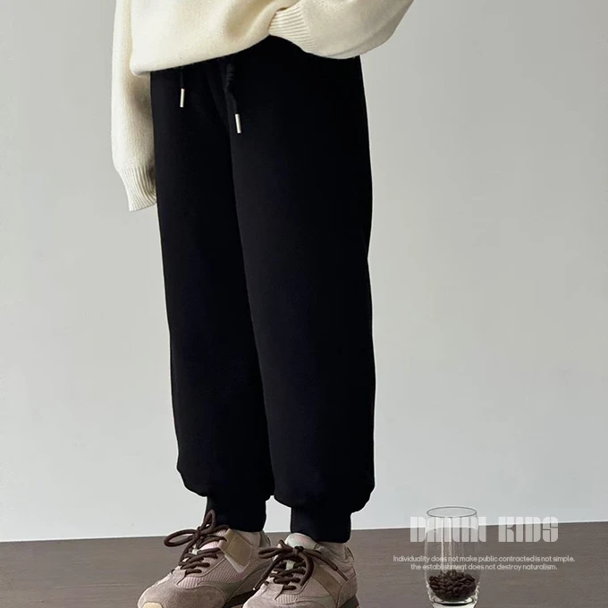 【嗒囜】男女童百搭时尚松紧腰休闲羽绒裤儿童冬季保暖加厚羽绒卫裤