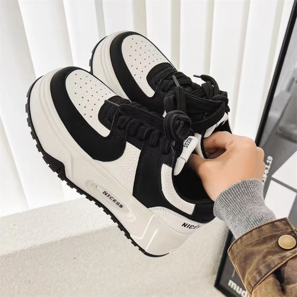 【DD】D8326时尚厚底增高5.5cm-LUXURY秋季新款百搭韩版运动休闲鞋