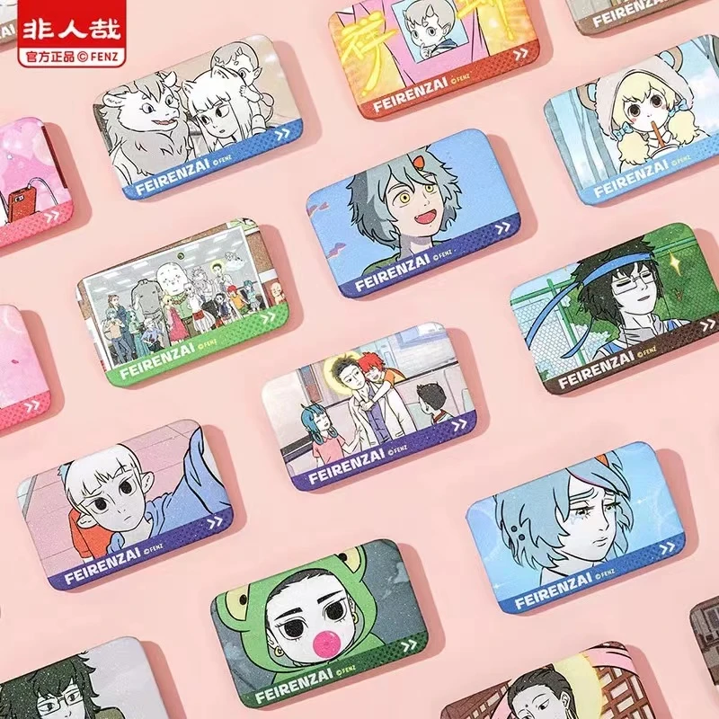 非人哉《回忆定格系列》马口铁徽章 糖果膜吧唧盲盒