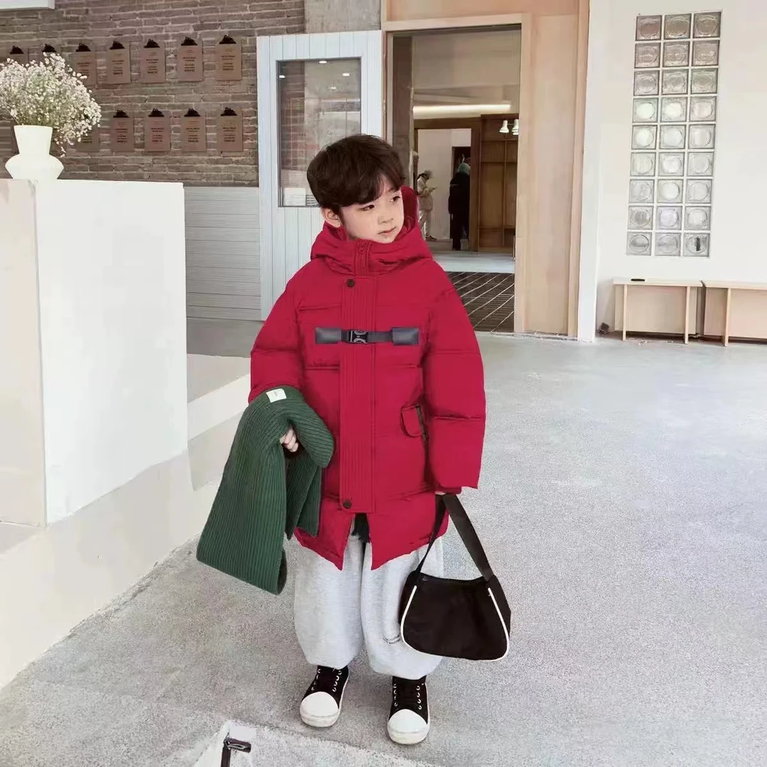 410140《现》优选韩版儿童休闲洋气秋冬百搭棉服外套