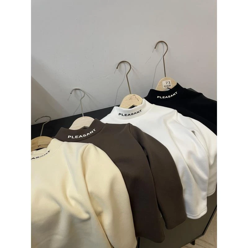 410162《现》涵家玲姐优选韩版秋冬季儿童休闲舒适时尚发热绒打底衫