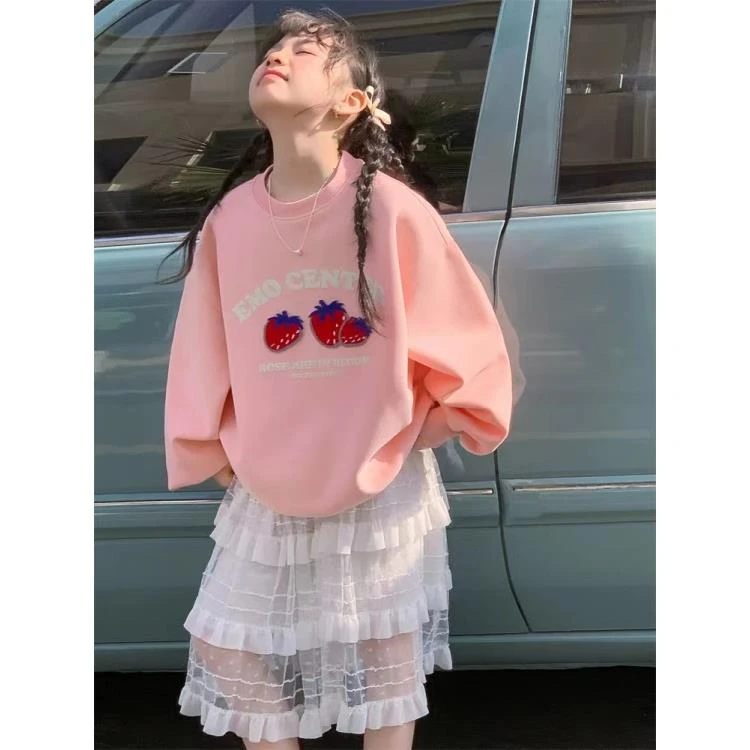 407097《现》优选秋季韩版儿童休闲舒适卡通百搭卫衣