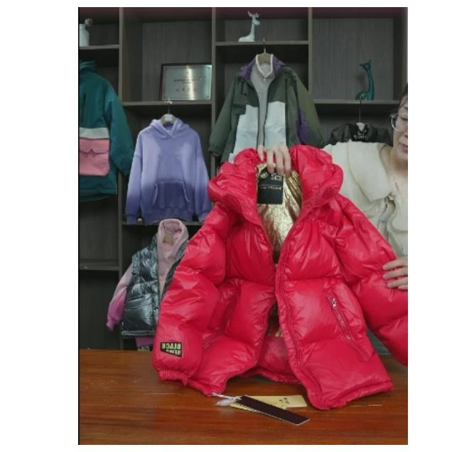 410234《现》小涵家玲姐优选韩版儿童休闲百搭时尚连帽洋气羽绒服