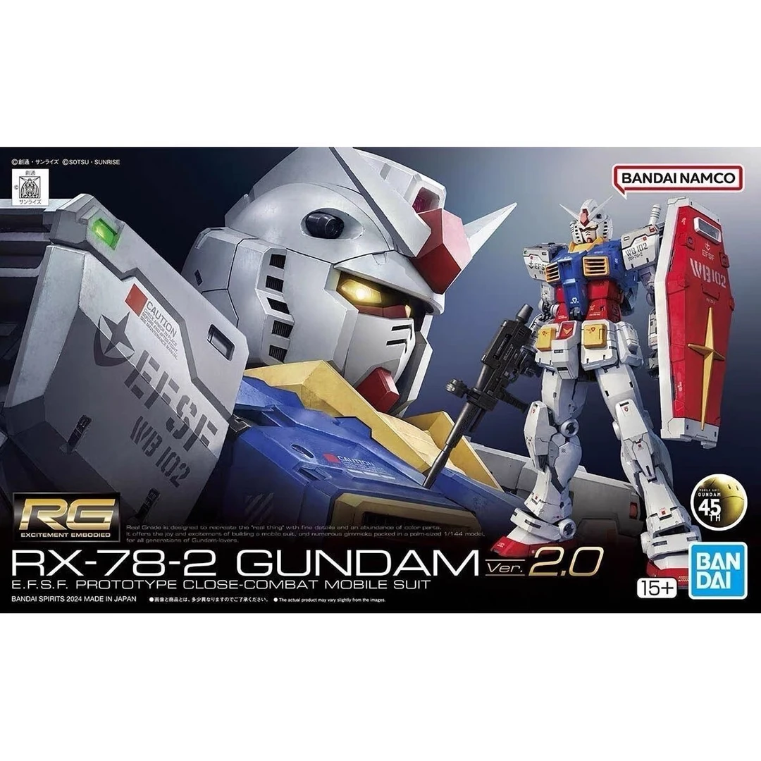 全新未拆现货 RG 元祖2.0 高达 拼装模型 MK大模玩