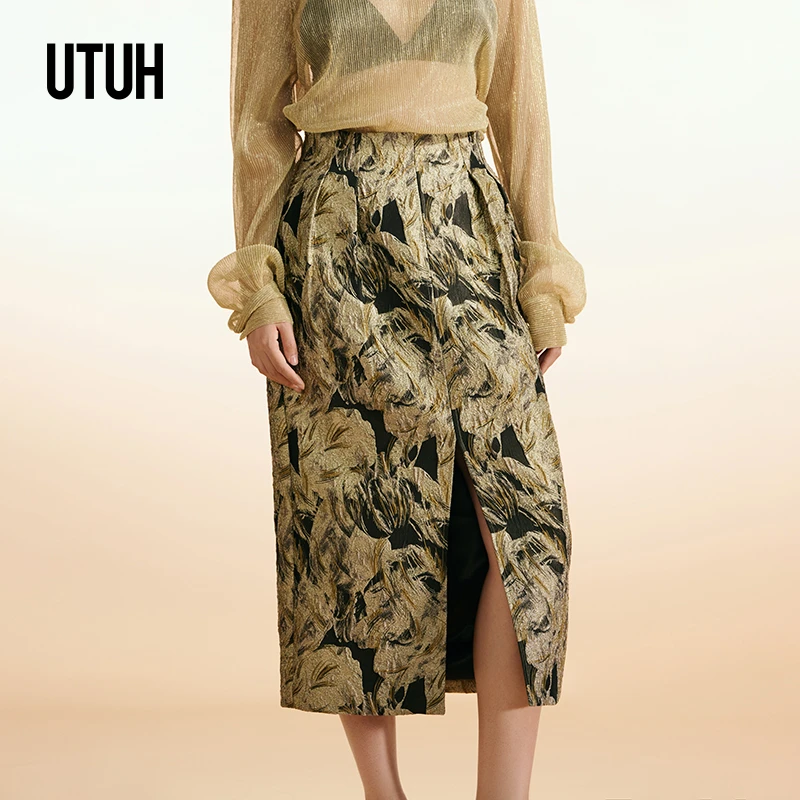 UTUH花色半裙 TLWFA3Q221