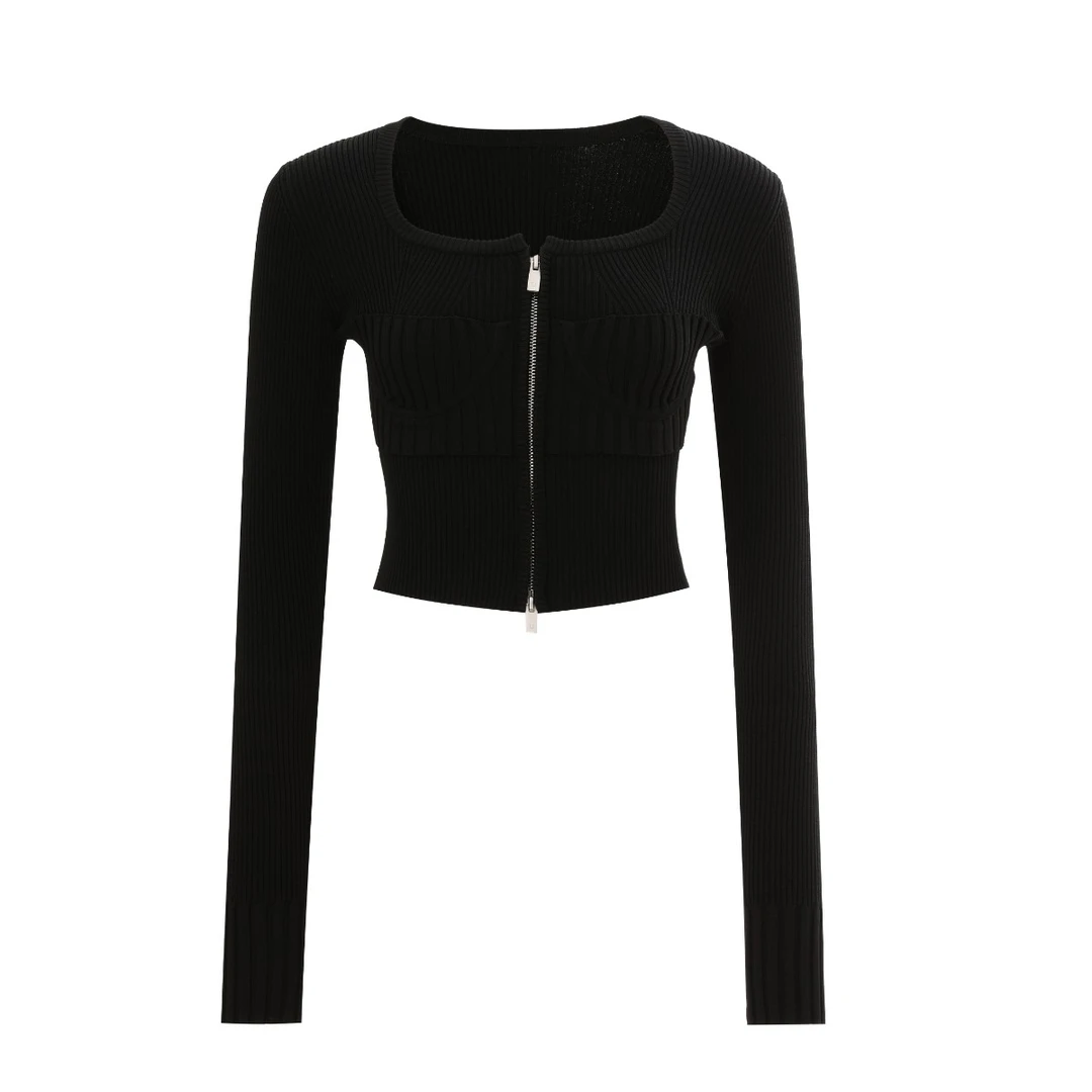 UNCODED 黑色针织衫 KWSSP1Z435