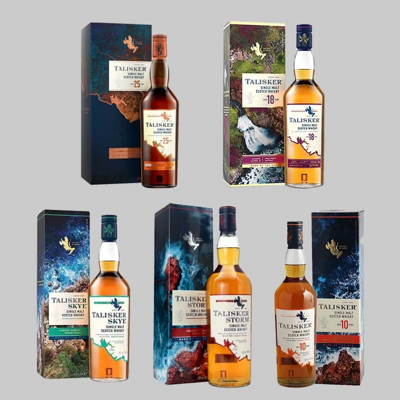 池粤泰斯卡10年苏格兰单一麦芽威士忌风暴斯凯岛18年25年洋酒行货