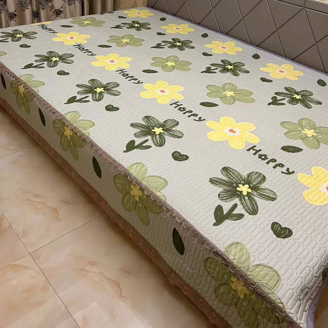 高端四季通用榻榻米床盖炕盖（博纳款）双面绗缝夹棉