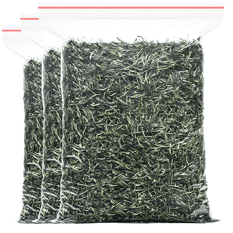 进宝茶叶特级毛尖绿茶 新茶春茶明前特级花果香浓香毛尖绿茶散装