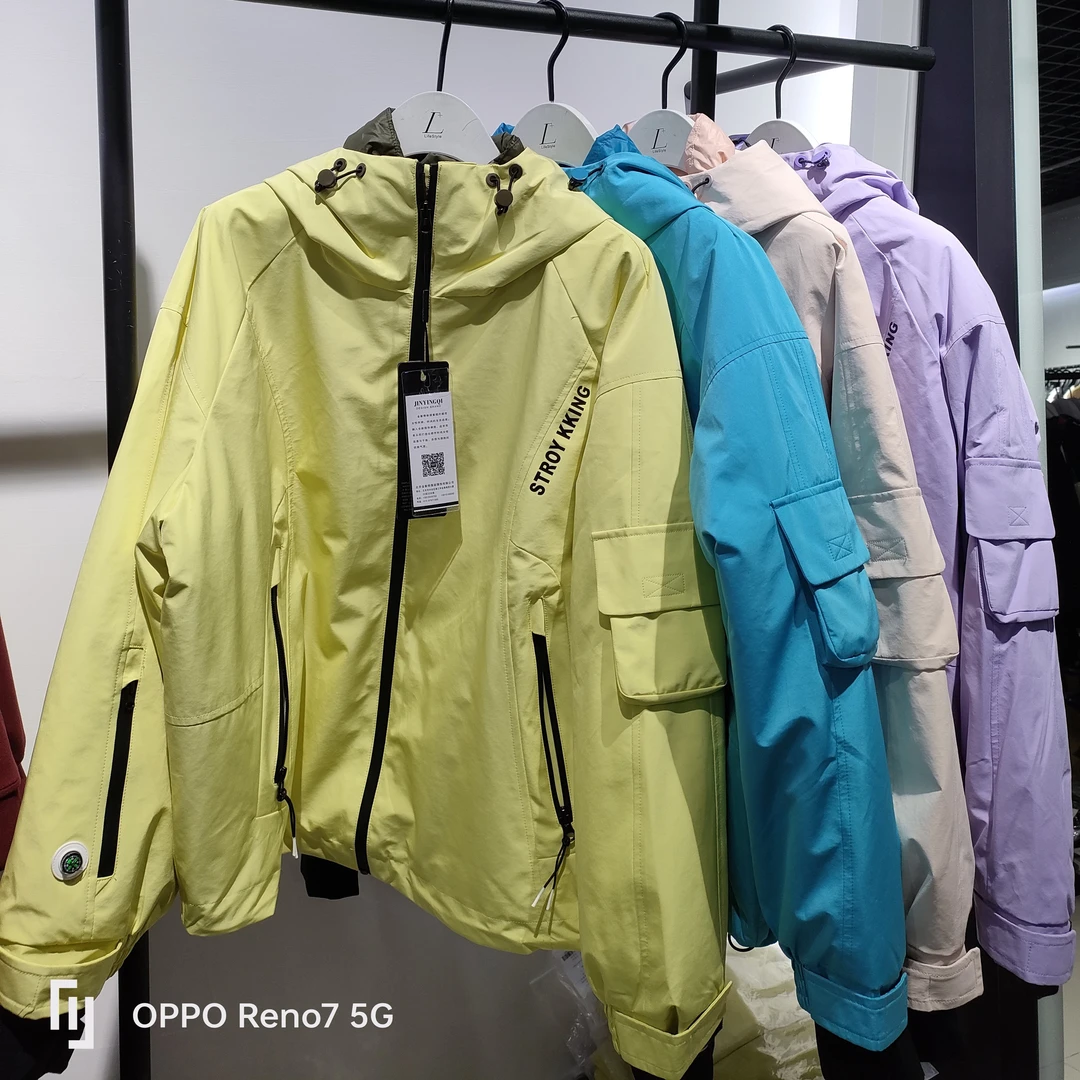 金影奇8393时尚宽松冲锋鸭鸭服气质休闲