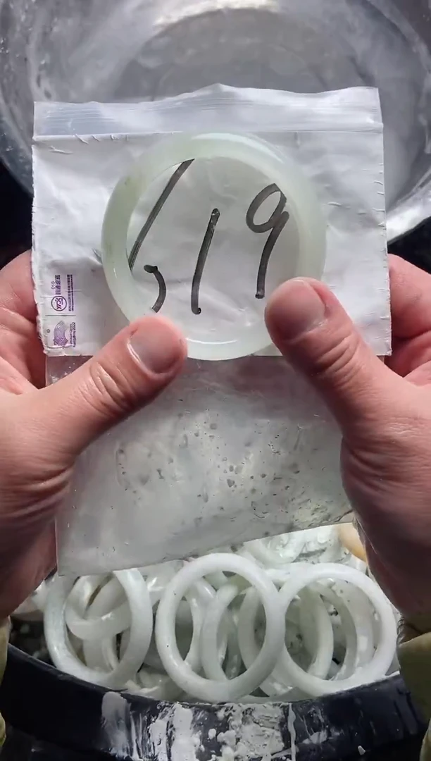 【闪购商品】石英质玉手镯未镶嵌天山冰翠58