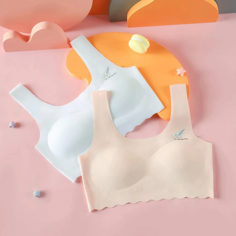 无痕少女款发育期儿童抹胸内衣学生女童青春期背心薄胸垫文胸夏季